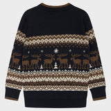 Weihnachtlicher Pullover "Pelle" von Hust and Claire