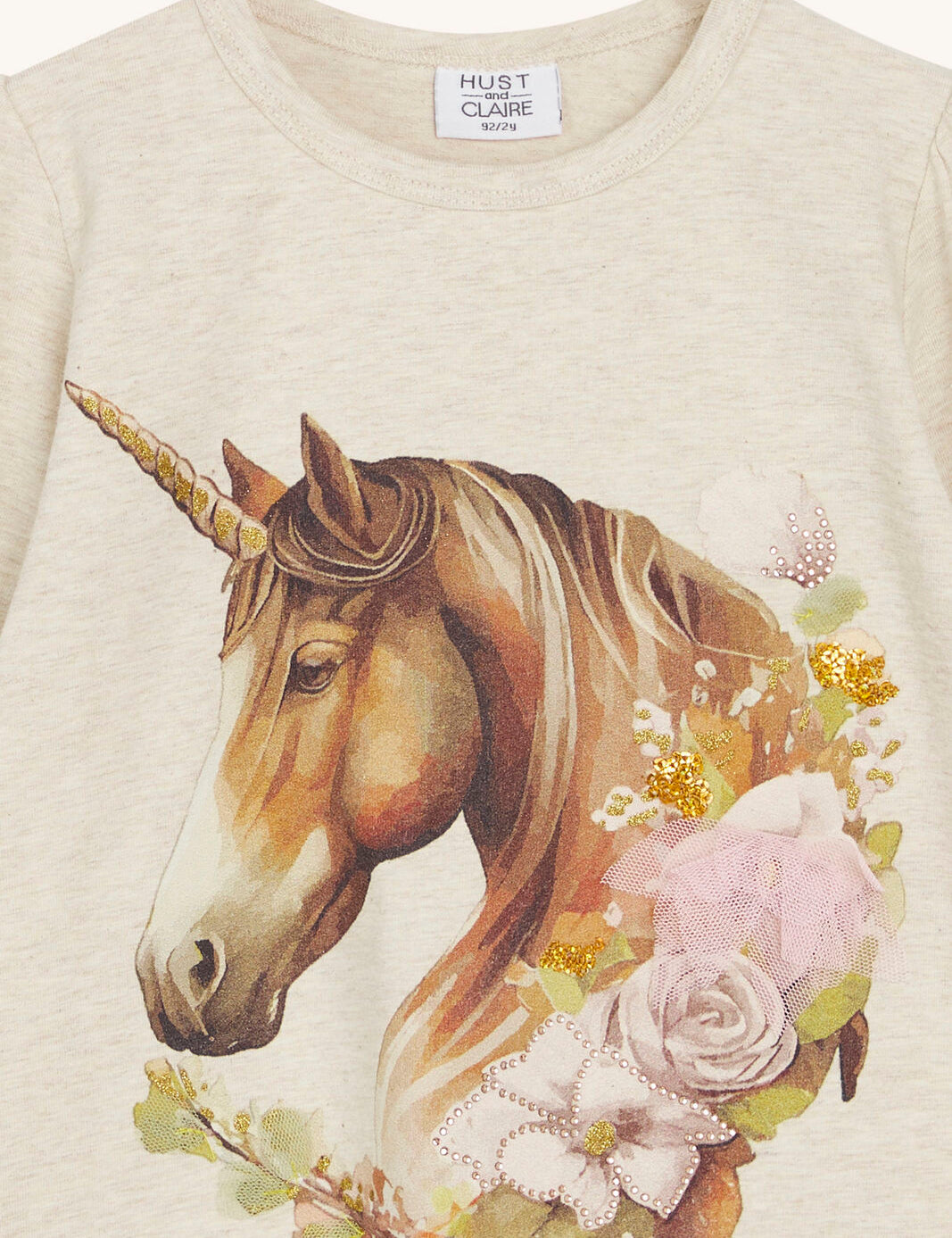 Langarmshirt "Anie" mit Einhornprint von Hust and Claire