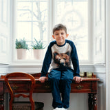 Langarmshirt "Anton" mit Bärenmotiv von Hust and Claire