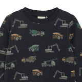 Pullover mit Baumaschinen