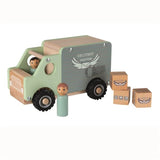 Robuster Holz-LKW mit 3 Containern von Egmont Toys