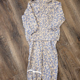 2-tlg. Regen-Set Blumen – Jacke & Hose von CeLaVi