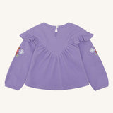 Sweatshirt "Sofia" lila von Hust and Claire