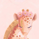 T-Shirt "Alma" mit Giraffenprint von Hust and Claire